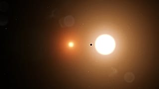 Planet mit zwei Sonnen