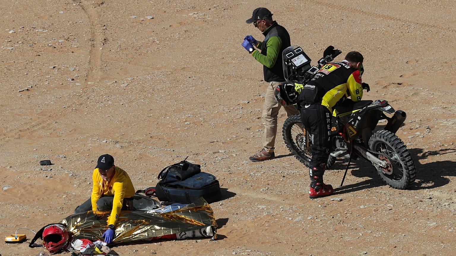 Luto en el Dakar con la muerte del portugués Paulo Gonçalves