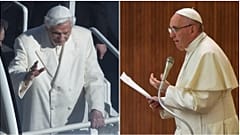 Papa 16. Benedikt ve Papa Francis