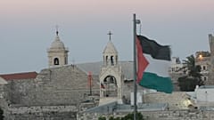İşgal altındaki Batı Şeria'nın Beytüllahim kentinde yer alan Doğuş Kilisesi (Nativity Church) 