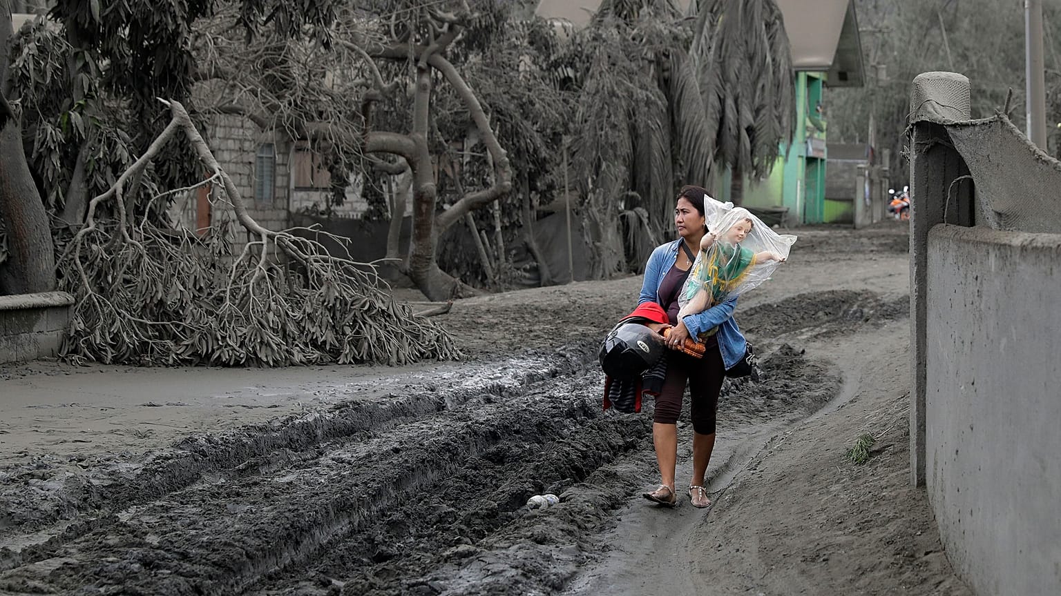 Boso-Boso, Batangas province, southern Philippines on Tuesday, Jan. 14, 2020.