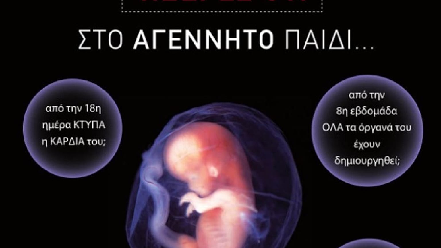 Σάλος με τις αφίσες κατά της άμβλωσης στο μετρό - Αποσύρθηκαν με εντολή υπουργού 