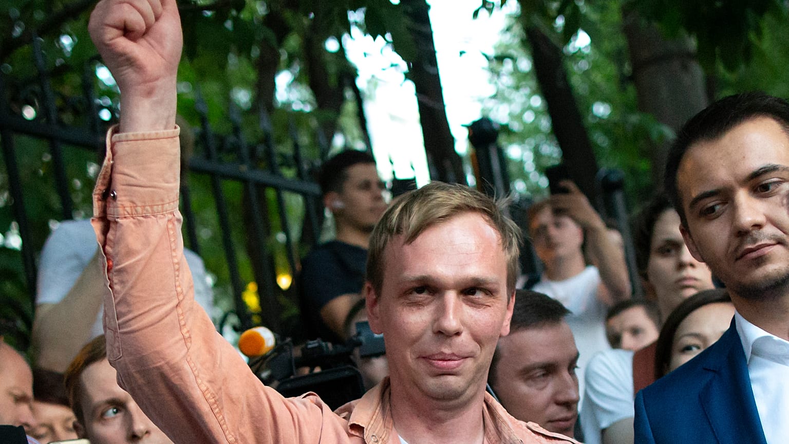 Иван Голунов вышел на свободу
