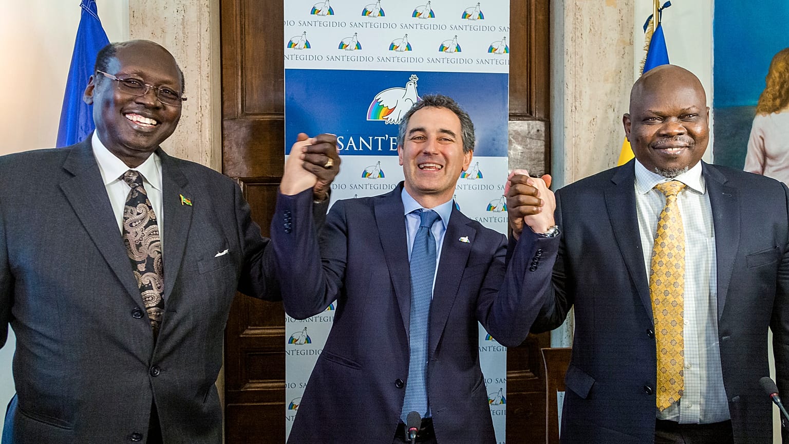 Sud Sudan verso la pace. Firmato l'accordo alla Comunità di Sant'Egidio