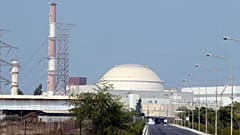 Archives : la centrale nucléaire Bouchehr, dans le sud de l'Iran, le 20 août 2010