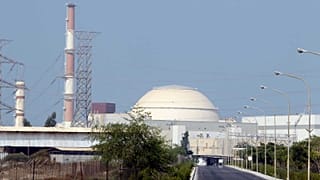 Archives : la centrale nucléaire Bouchehr, dans le sud de l'Iran, le 20 août 2010