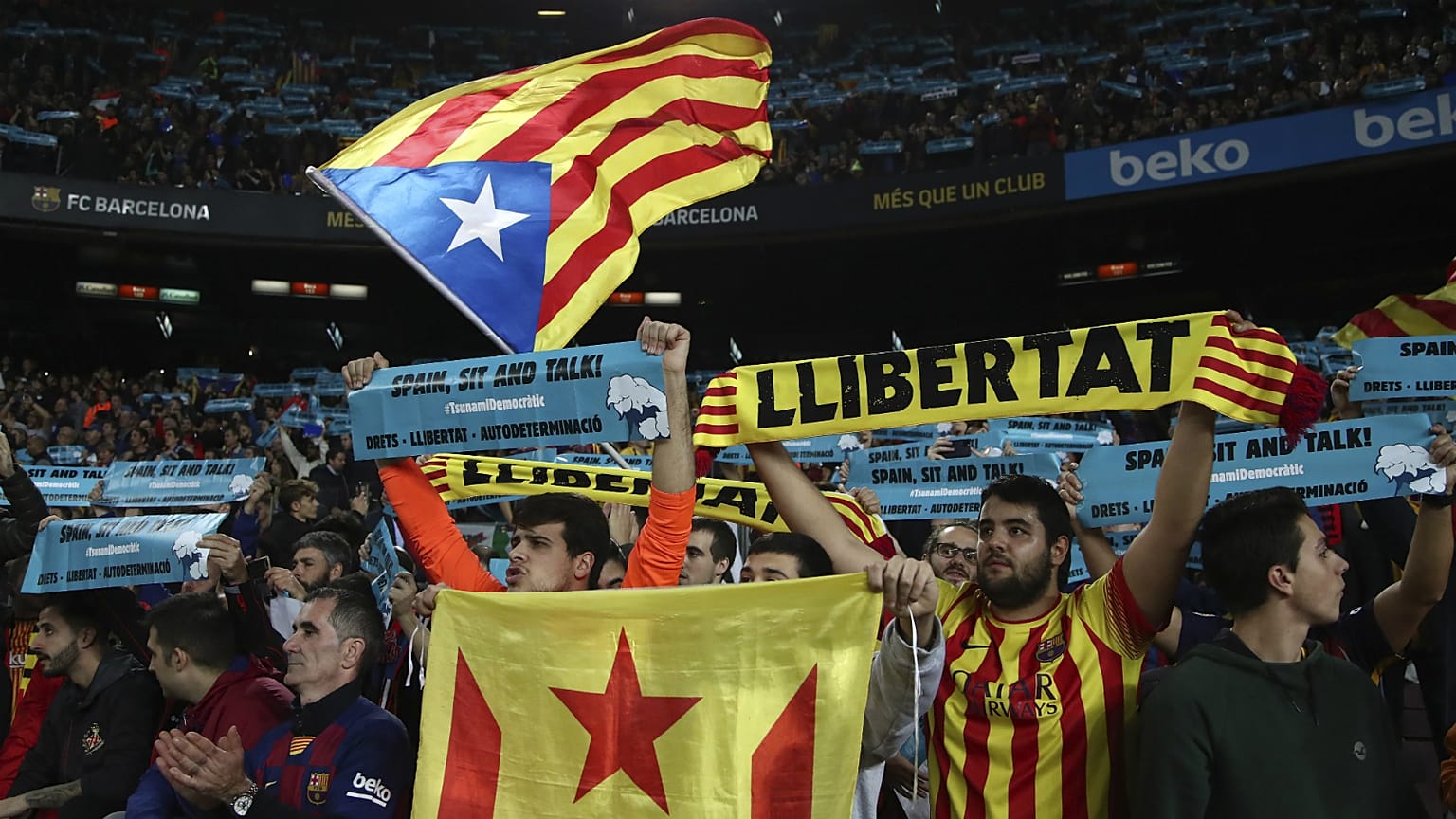 جماهير برشلونة
