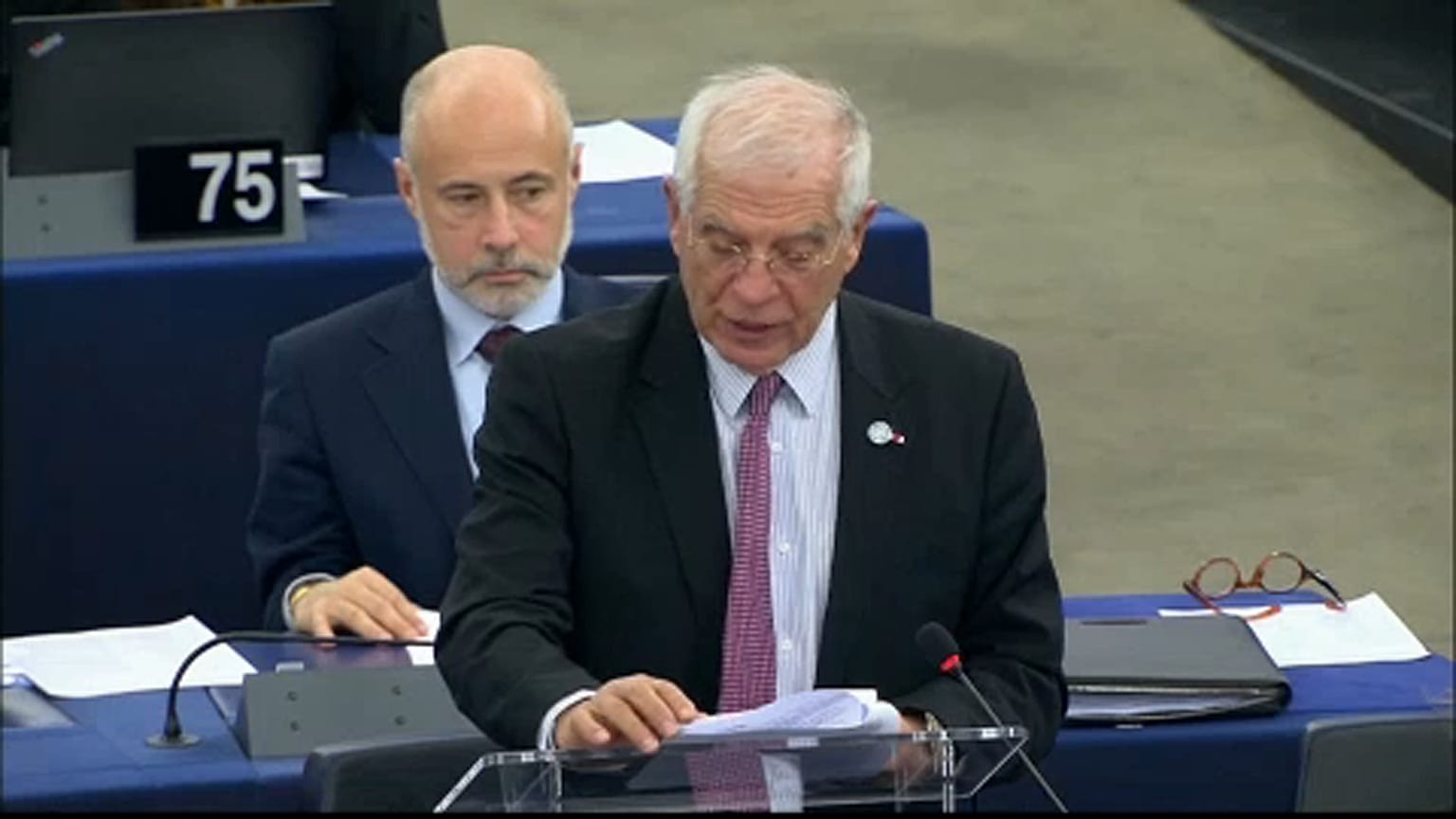 Le chef de la diplomatie de l'UE Josep Borrell