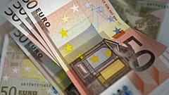 أوراق نقدية من عملة اليورو 