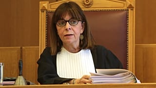 Η πρόεδρος του Συμβουλίου της Επικρατείας Αικατερίνη Σακελλαροπούλου