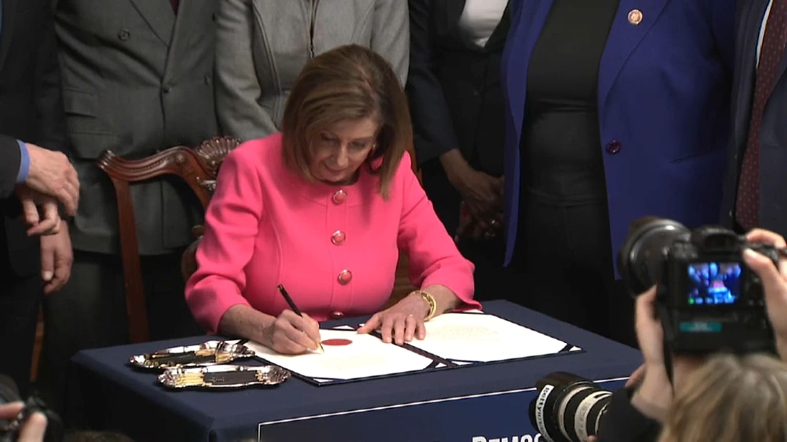 ABD Temsilciler Meclisi Başkanı Nancy Pelosi