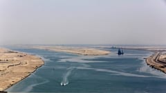Der Suezkanal in Ägypten