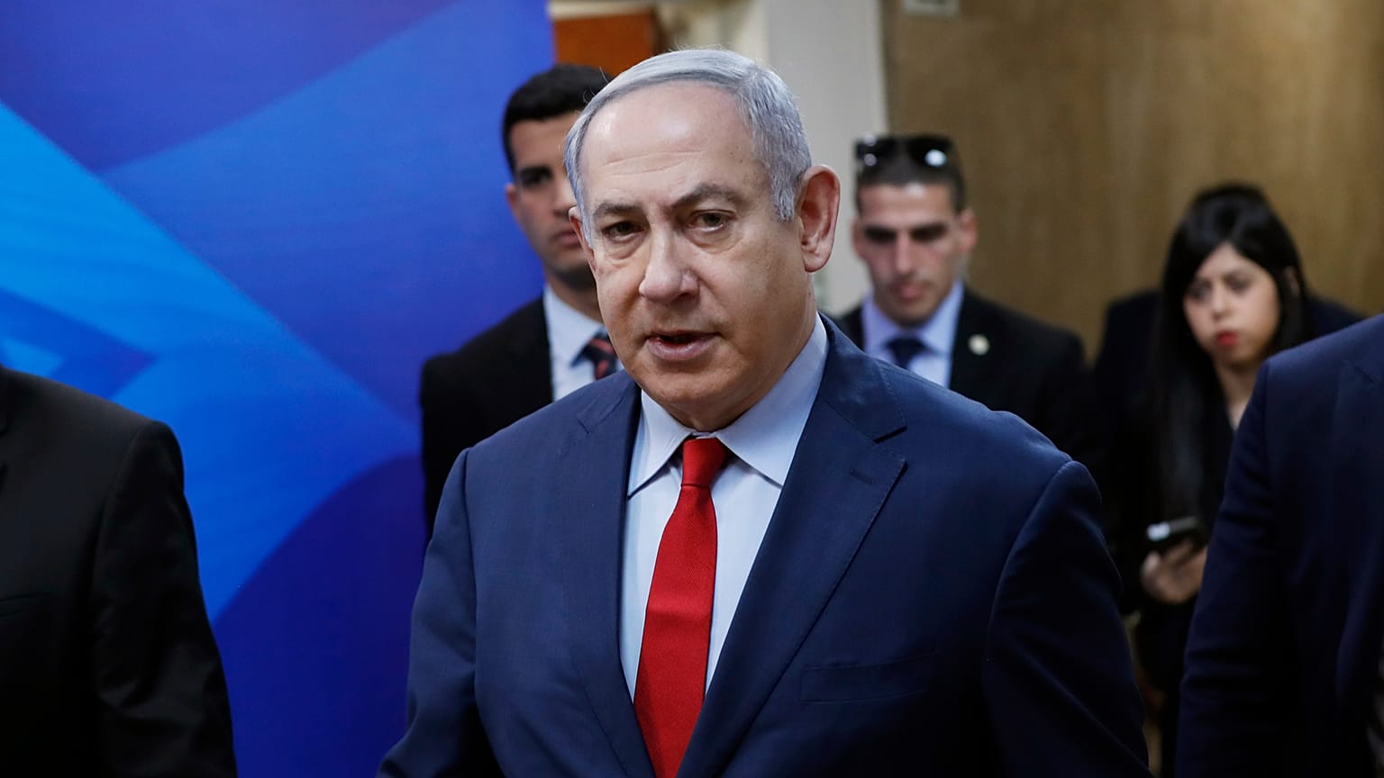 رئيس الوزراء الإسرائيلي بنيامين نتنياهو  في القدس، الأحد 5 يناير/  كانون الثاني 2020