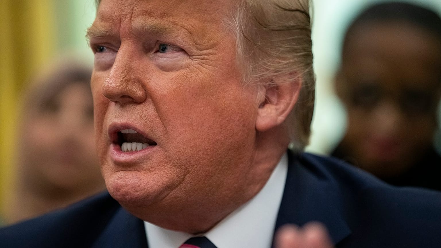 Trump arremete contra los demócratas tras el inicio del "impeachment": "Es un fraude"