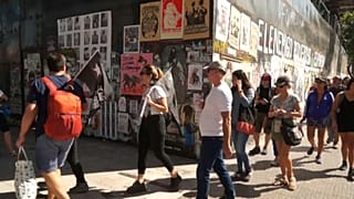 Las pintadas de las protestas en Chile: un recorrido turístico estremecedor