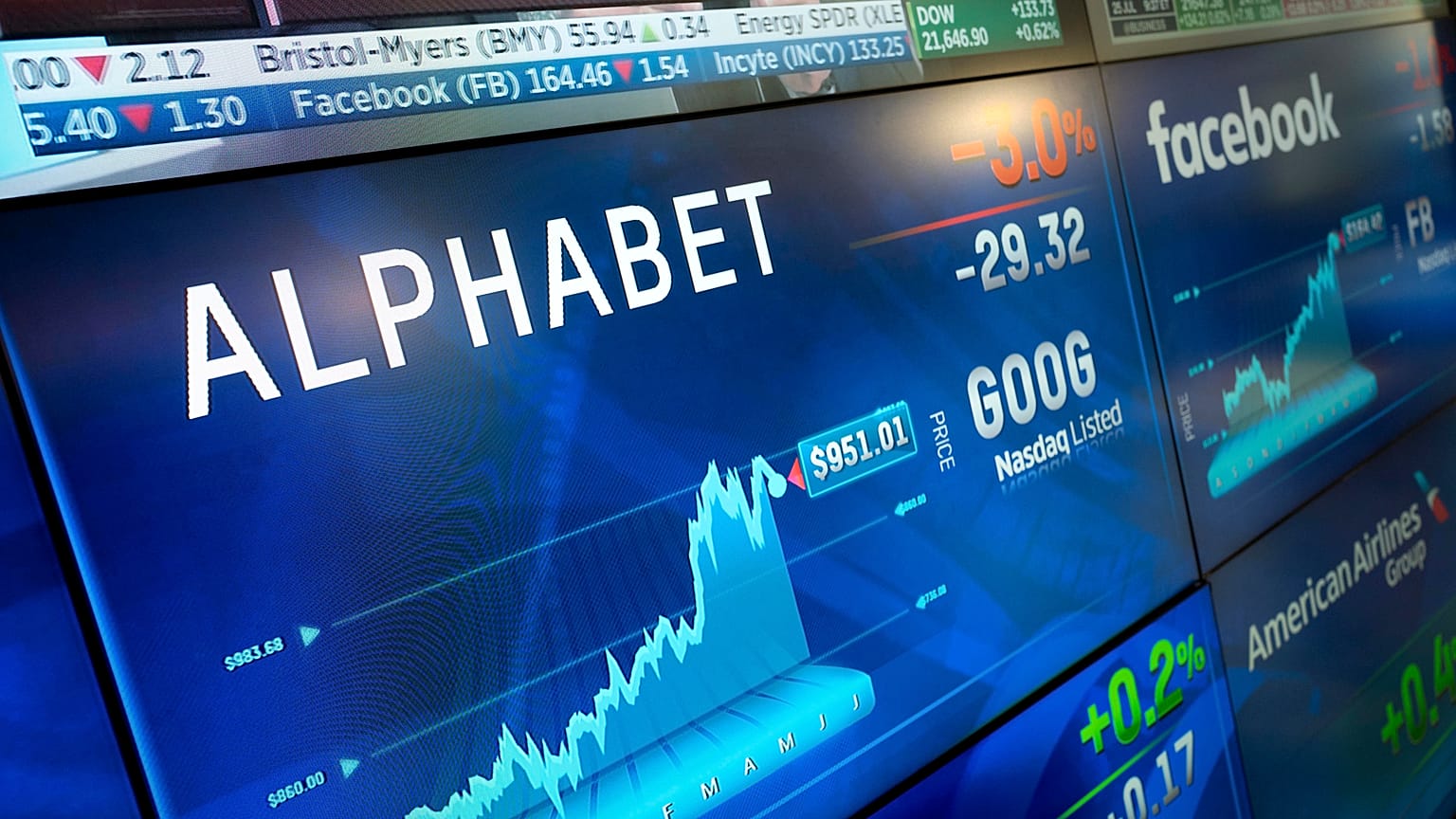 Alphabet, la maison-mère de Google, cotée à plus de 1000 milliards de dollars