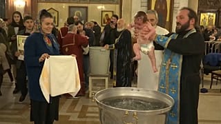 Taufe in Georgien