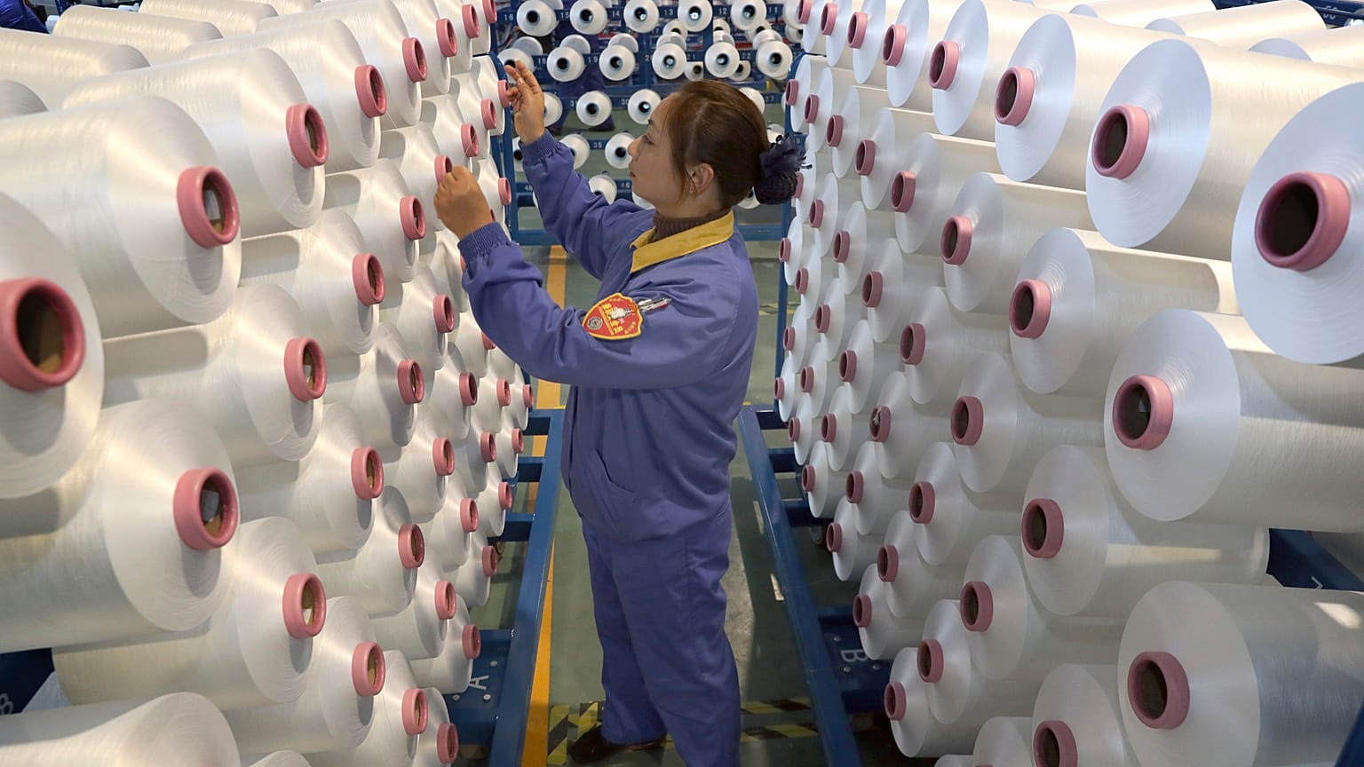 Crescimento chinês em mínimos de 29 anos