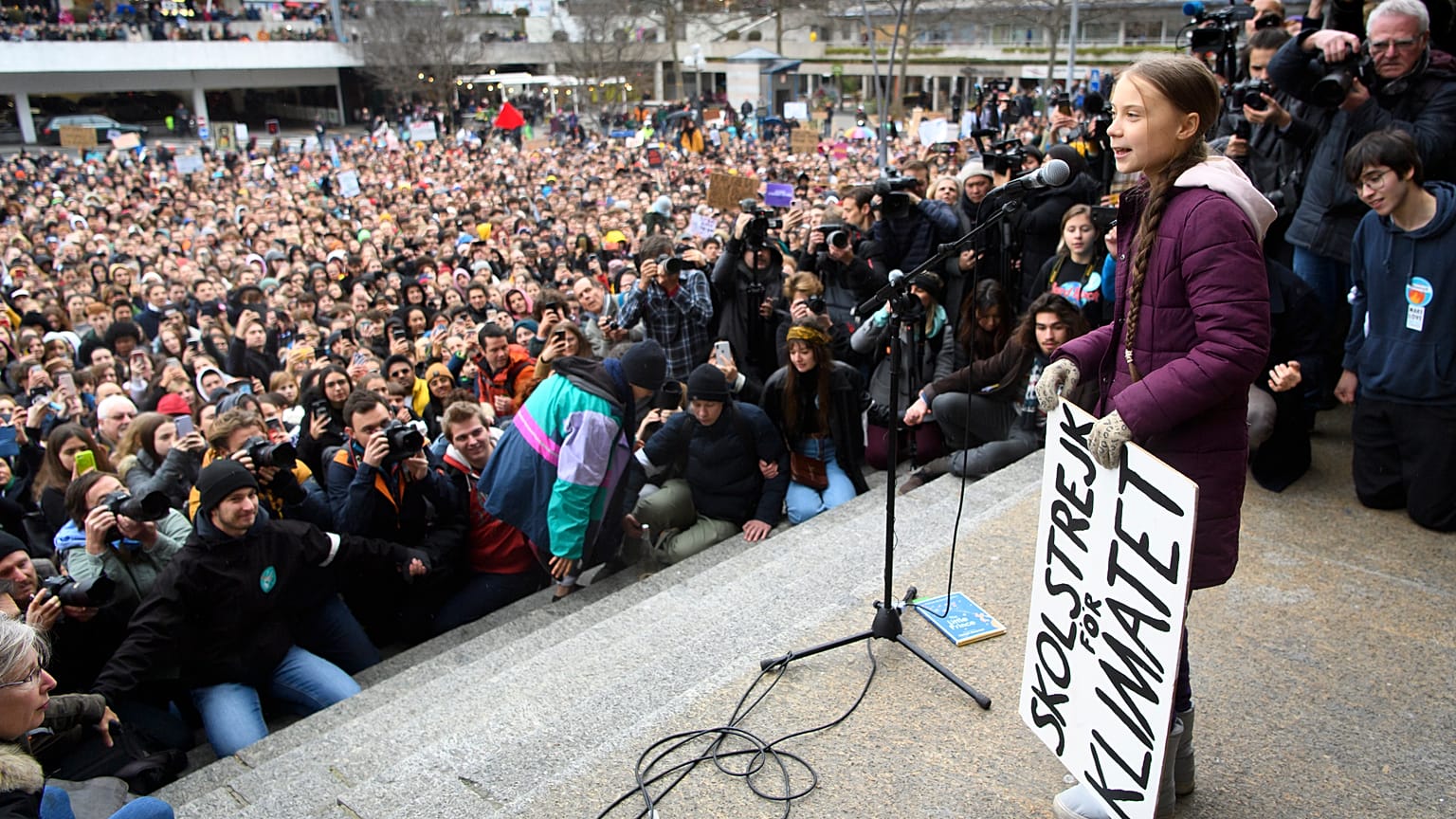 Greta Thunberg à Lausanne pour une marche sur le climat