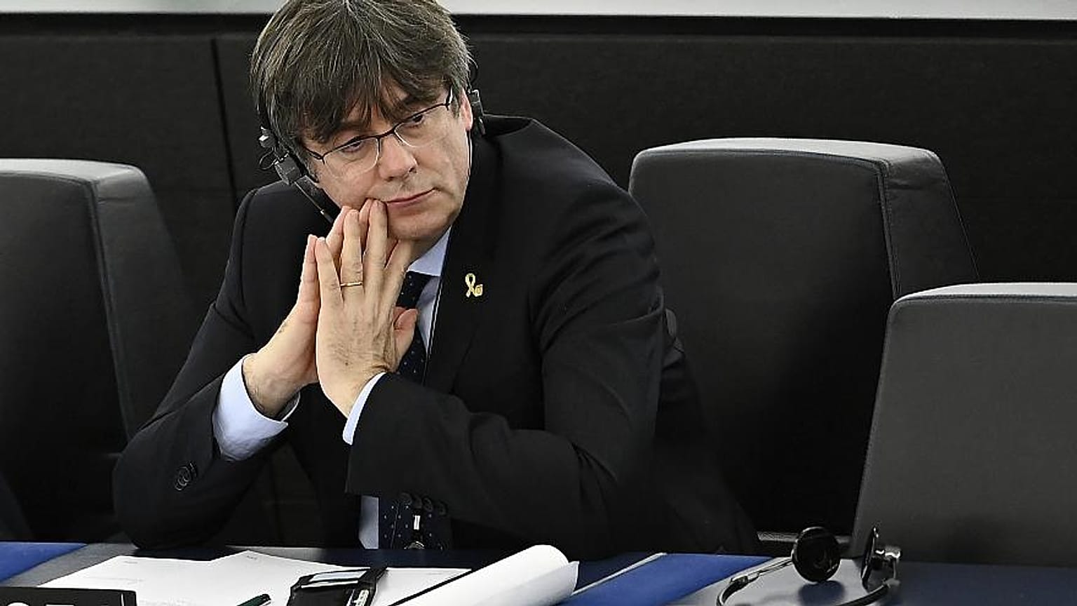 Früher machte er Politik in Katalonien, jetzt ist er Mitglied des Europäischen Parlaments: Carles Puigdemont