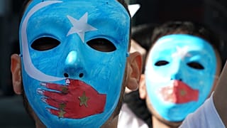 Doğu Türkistan protestosu