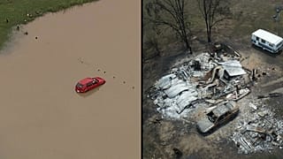 Tempestades provocam cheias em Queensland, o fogo continua a dizimar Victoria