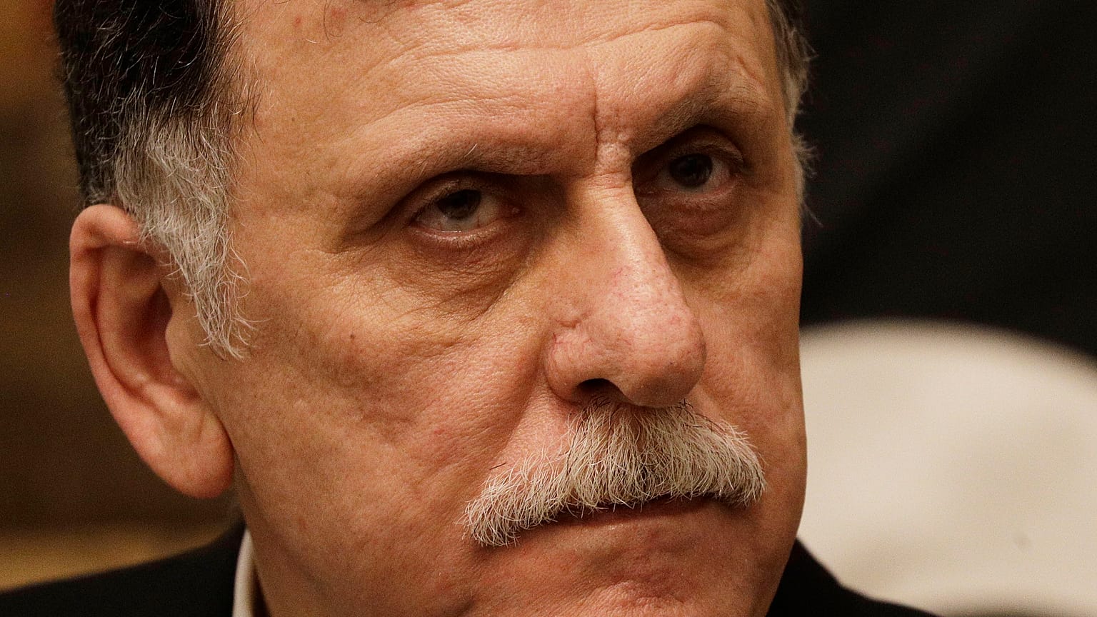 El líder del GNA, Fayez al Serraj