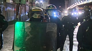 Violento rechazo a Emmanuel Macron