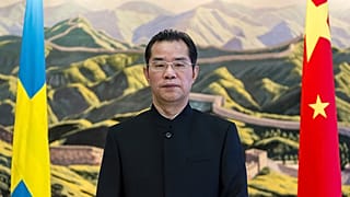 Gui Congyou, the Chinese ambassador to Sweden