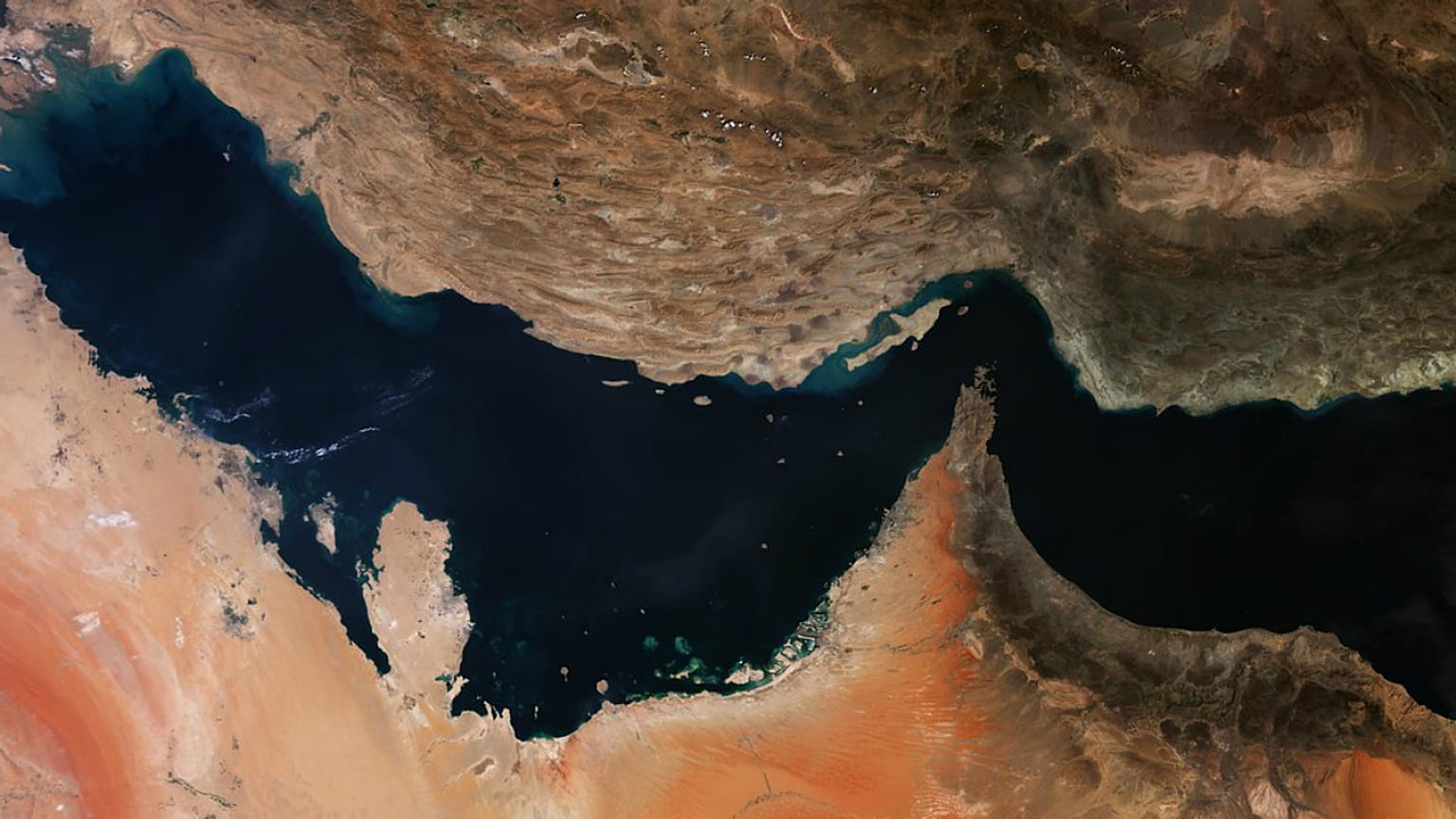 نقشه خلیج فارس