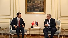 İBB Başkanı İmamoğlu, AP Türkiye Raportörü Amor'u konuk etti