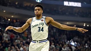 Milwaukee Bucks' Giannis Antetokounmpo 