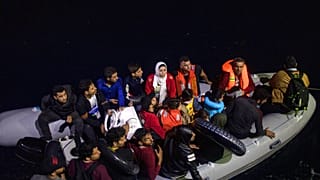 Illegális határátlépők szeptember 26-án, miután a görög parti őrség feltartóztatta őket