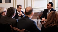 Στην Ένωση Ελλήνων Εφοπλιστών ο Κυριάκος Μητσοτάκης