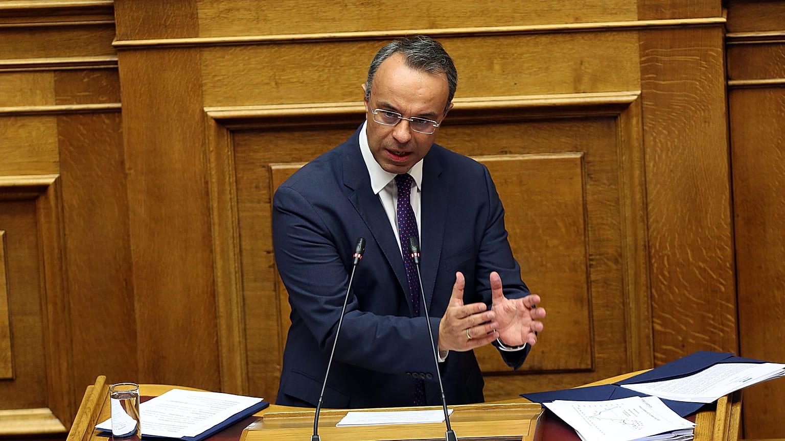 Χρ Σταϊκούρας: «Βελτίωση της βιωσιμότητας του δημοσίου χρέους»