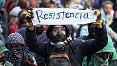La violencia empaña la primera protesta del año en Colombia