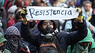 La violencia empaña la primera protesta del año en Colombia