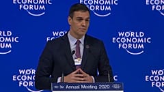 Sánchez defiende en Davos la "justicia fiscal" y propone más integración para Latinoamérica