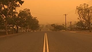 Las tormentas de arena 'ocultan en la penumbra' parte de Australia 