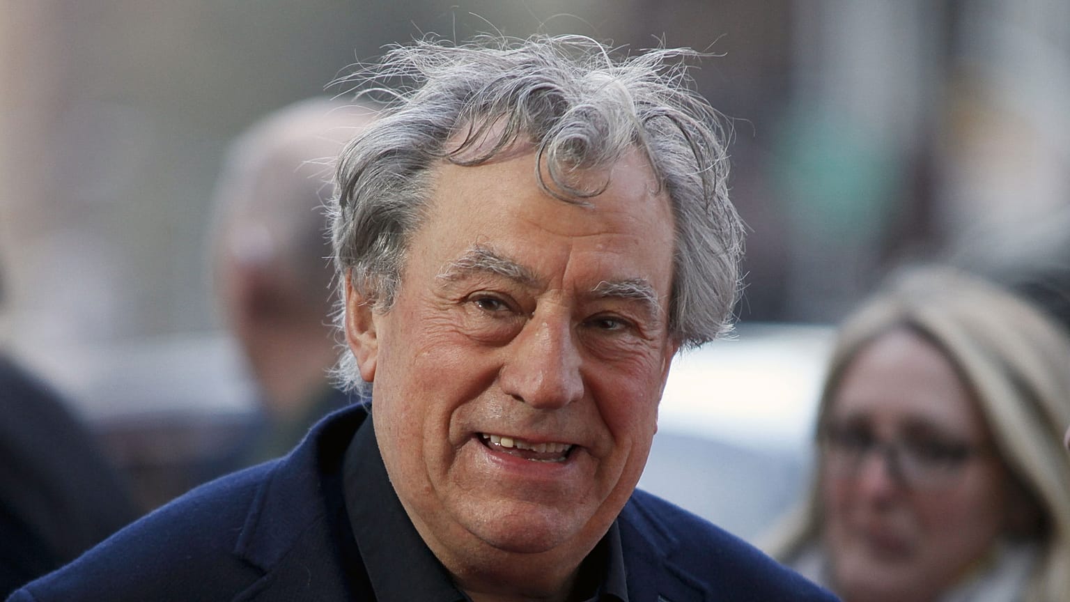 Terry Jones durante un homenaje a Monty Python en el Festival de Tribeca de Nueva York en 2015 