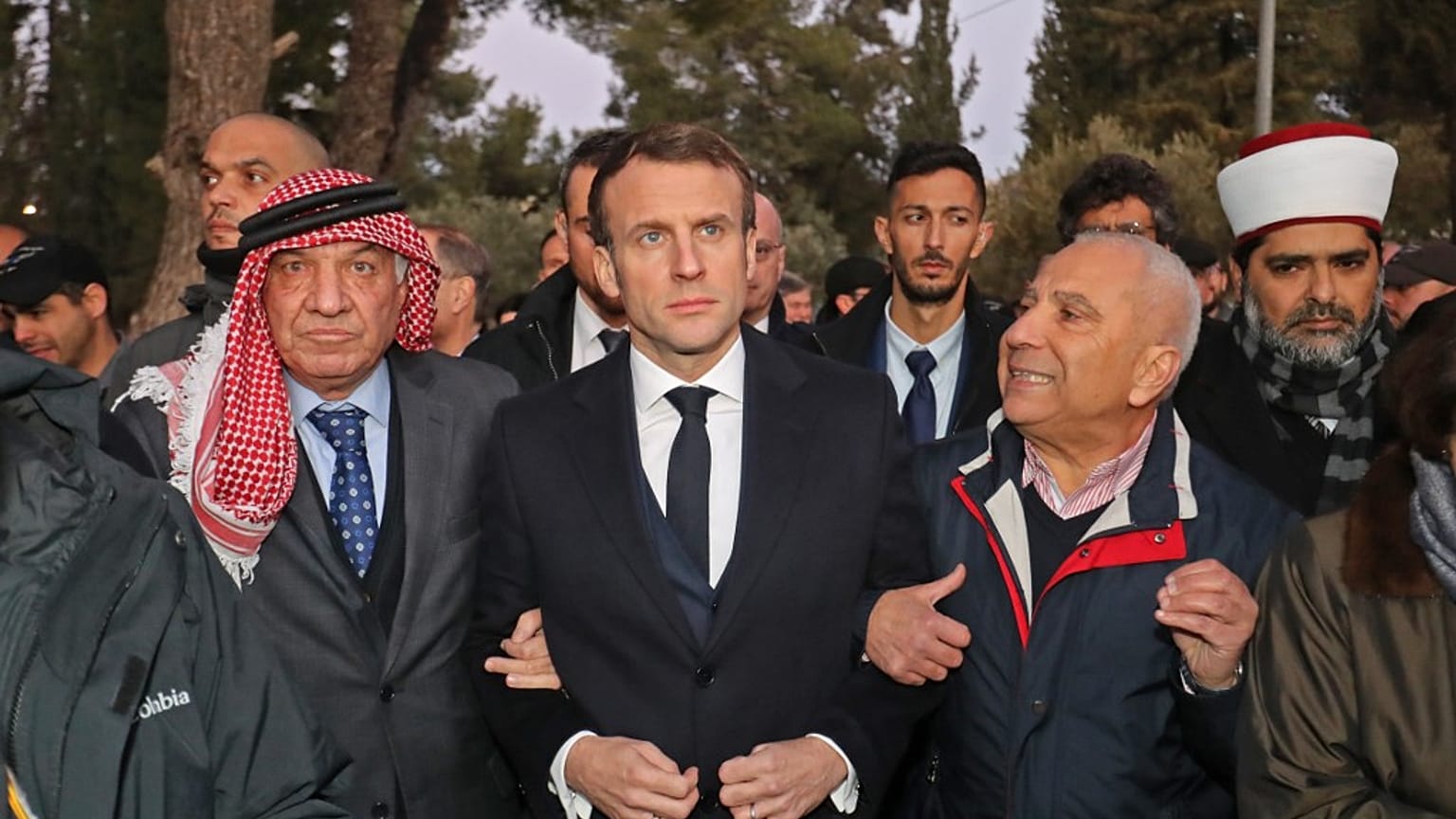 Fransa Cumhurbaşkanı Macron'un İsrail ziyareti