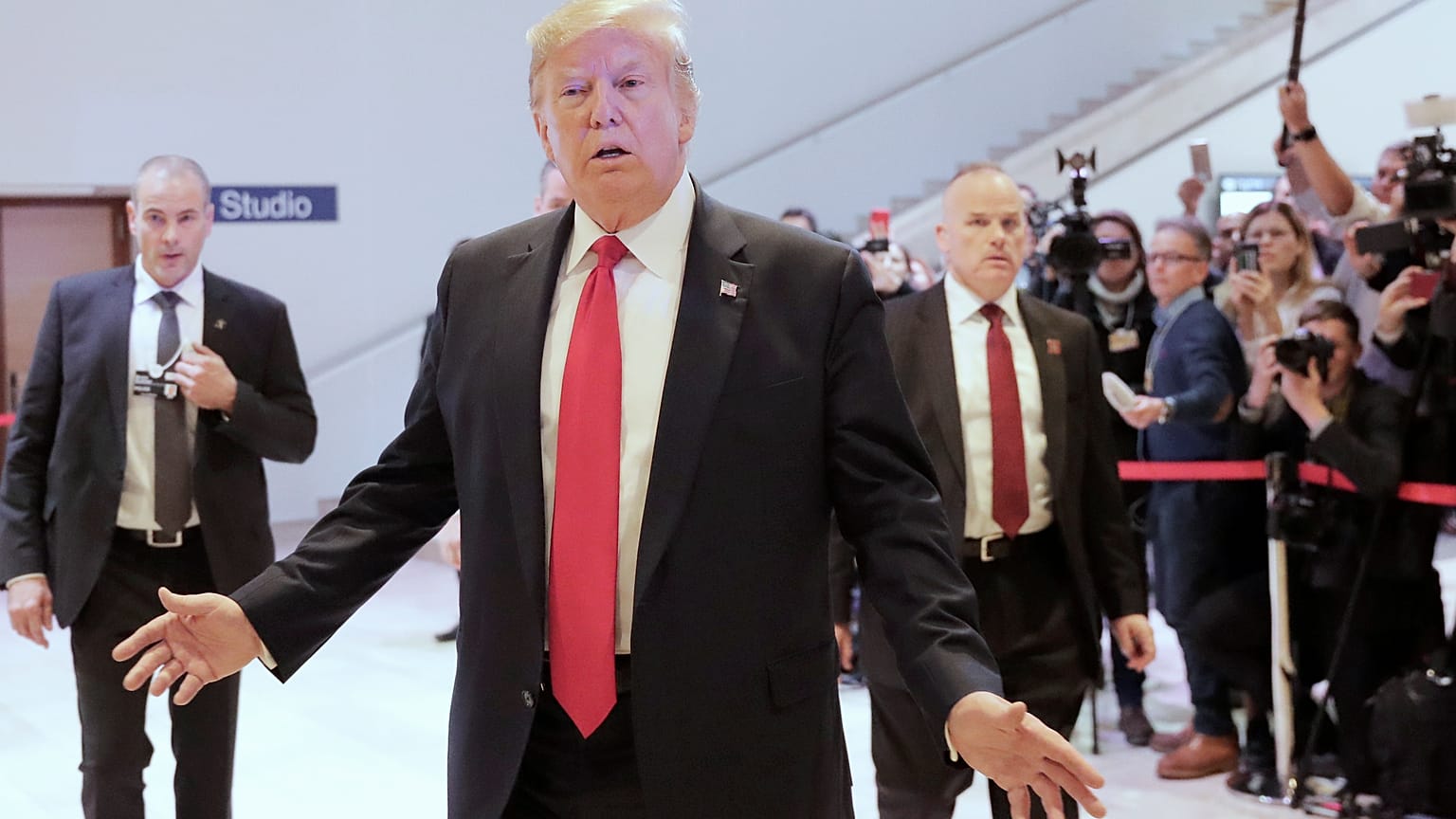 ABD Başkanı Donald Trump Davos'ta