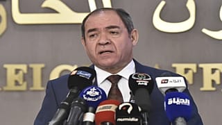 وزثر الخارجية الجزائري صبري بوقادوم