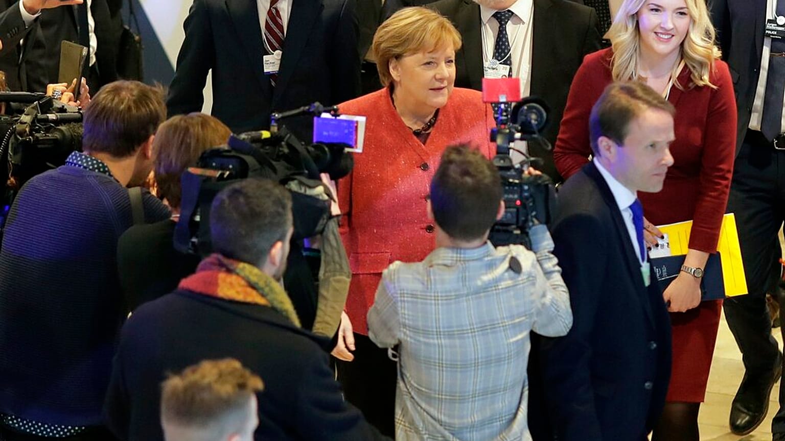 Merkel in Davos