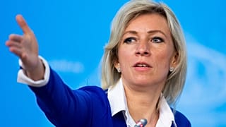 Η εκπρόσωπος του ρωσικού Υπουργείου Εξωτερικών, Μαρία Ζαχάροβα