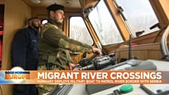 Hungary launches armed river patrols to catch swimming migrants