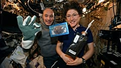 Astronotlar ilk kez uzayda kurabiye pişirdi
