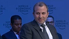 جبران باسيل - وزير الخاجرية اللبناني السابق - منتدى دافوس الاقتصادي 2020