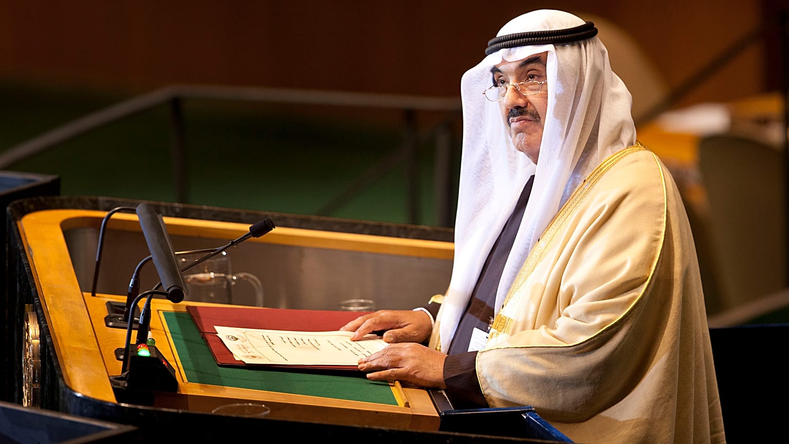 وزير الخارجية الكويتي، الشيخ ناصر محمد الأحمد الجابر الصباح