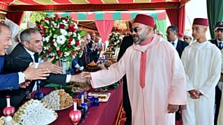 العاهل المغربي محمد السادس 